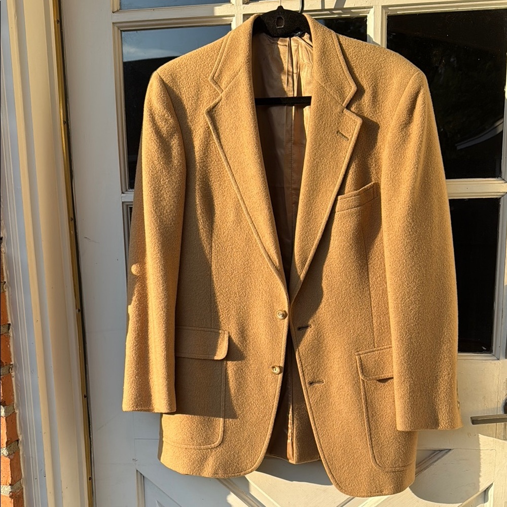 Classic Tan Men's Blazer
